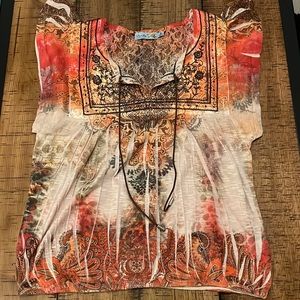 Stunning free flowing B Friends shirt size Small